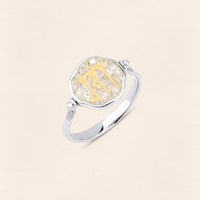 Sümer İnci Mozaik Aşk Küçük Yüzük