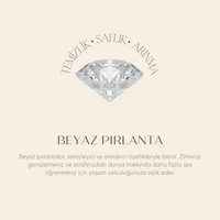 Göz Pırlanta Altın Kolye