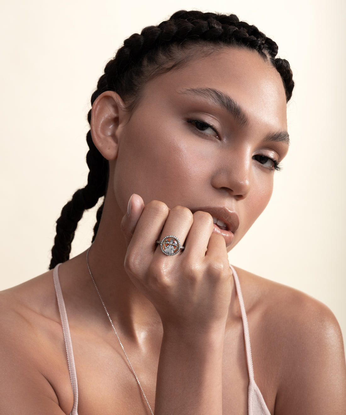 İnanna Minyatür Pırlanta Yüzük