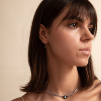 Alka Zincir Kolye Silver