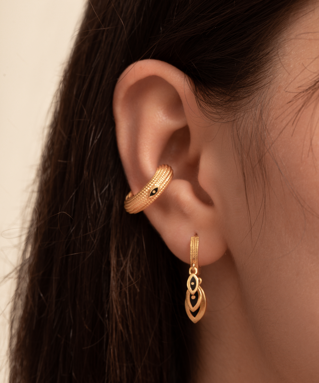 Nazar Şahmeran Küpe Set ll