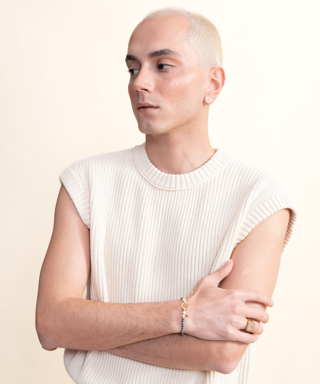 Sümer İnci Mozaik Aşk Küpe