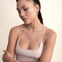 Sümer Yuvarlak Küpe