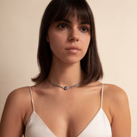 Alka Zincir Kolye Silver