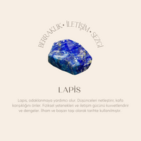 Lapis&Mercan Boğa Kolye