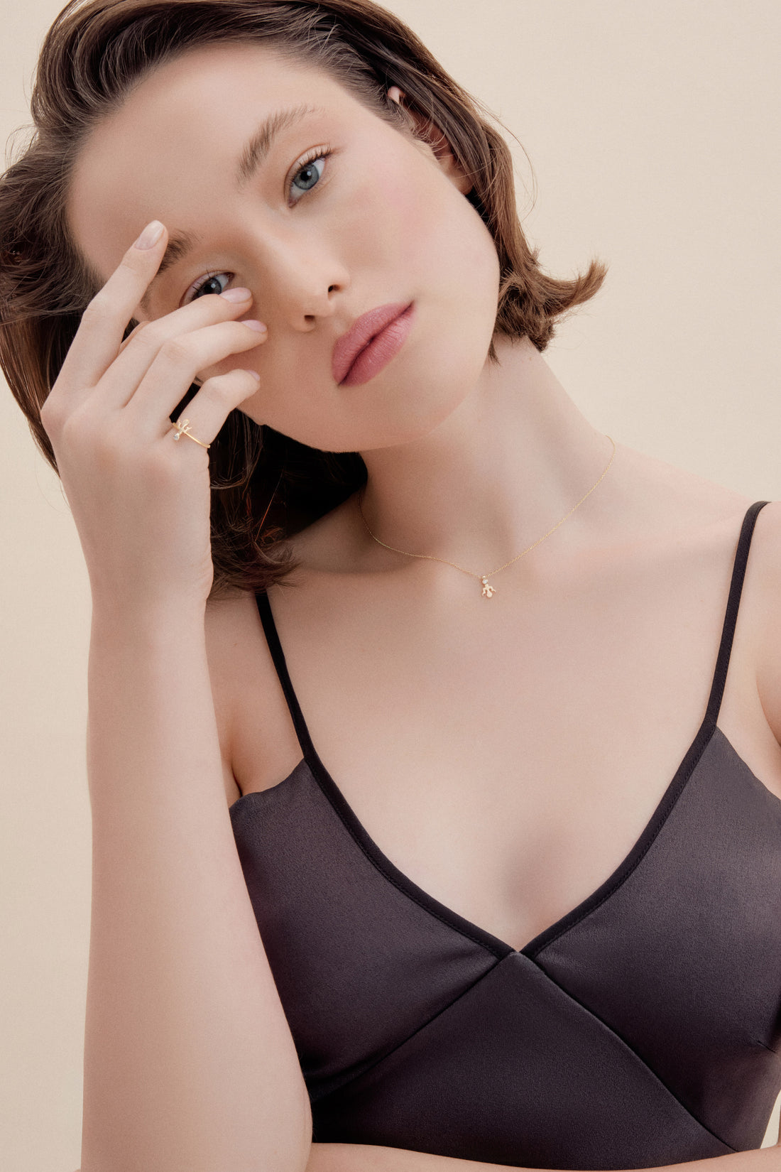 Alka Pırlanta Altın Kolye