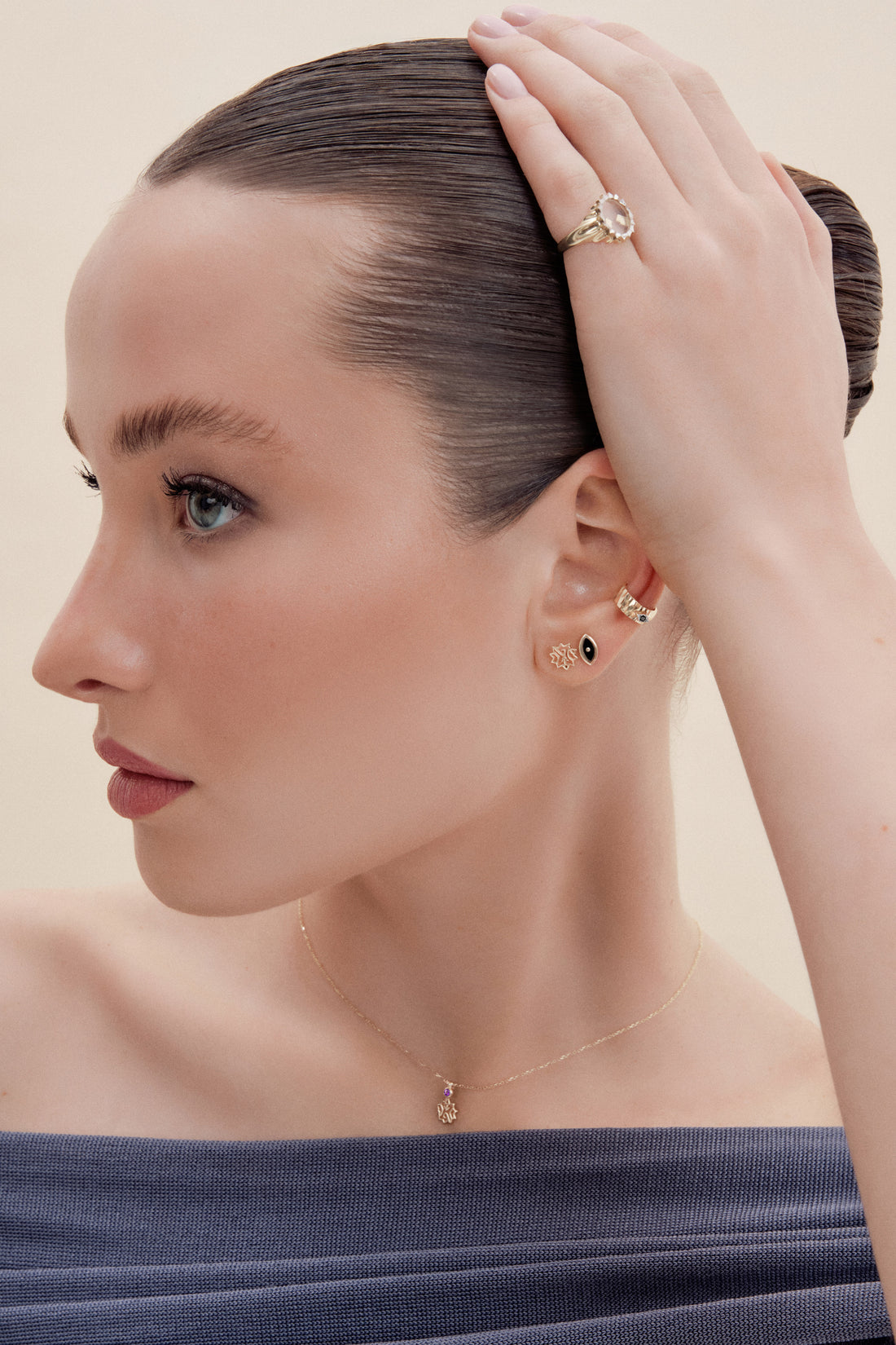 Göz Altın Piercing