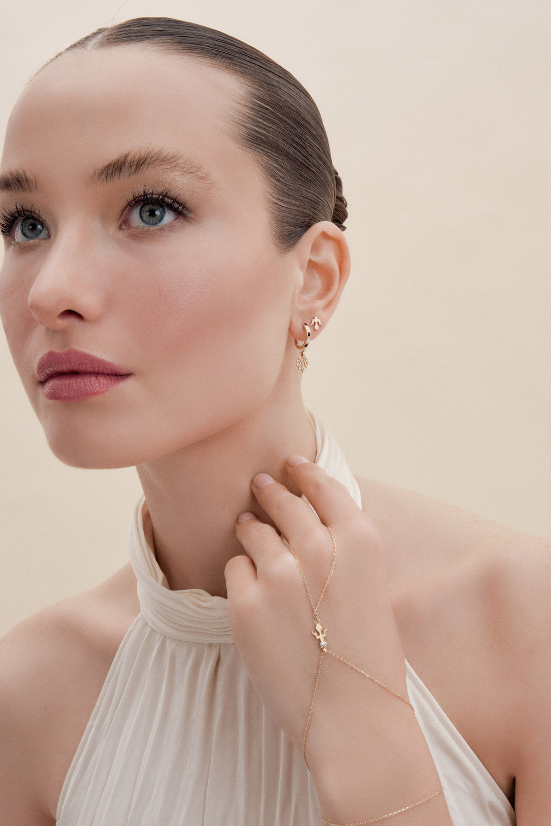 Alka Altın Piercing