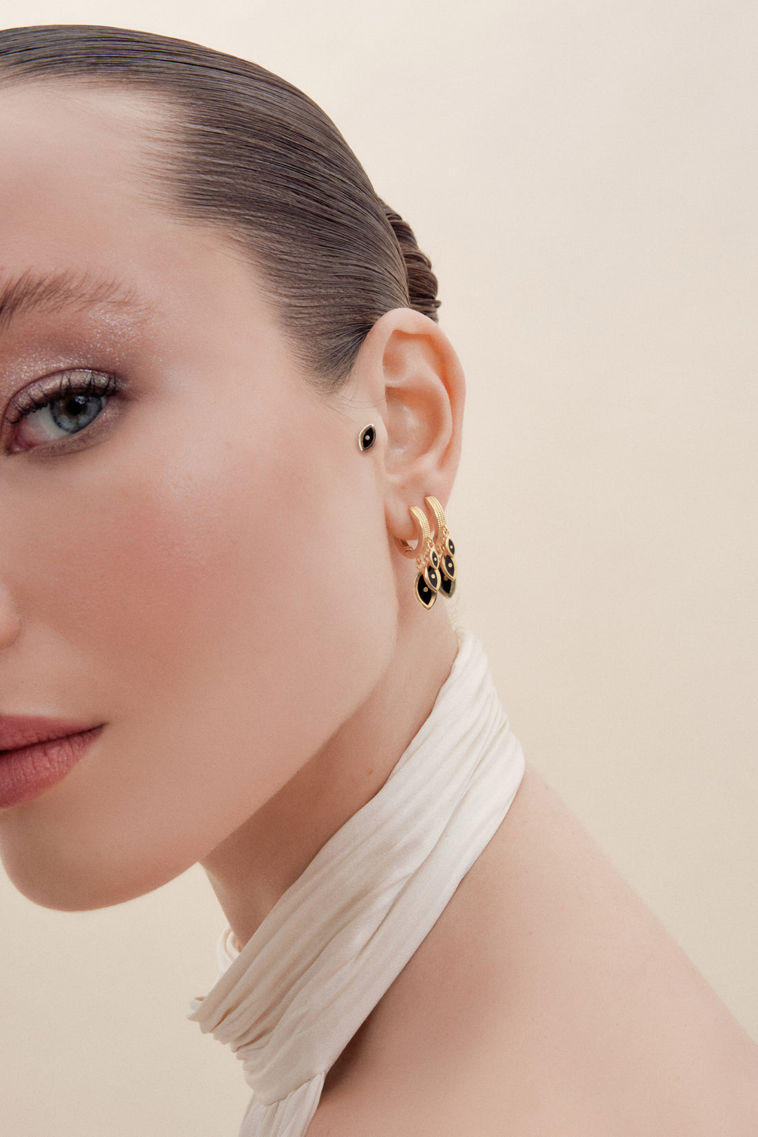 Göz Altın Piercing