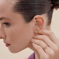 Adel Ametist Altın Yüzük