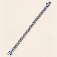 Asur Aslanı Lapis&Azurit Örgü Bilezik