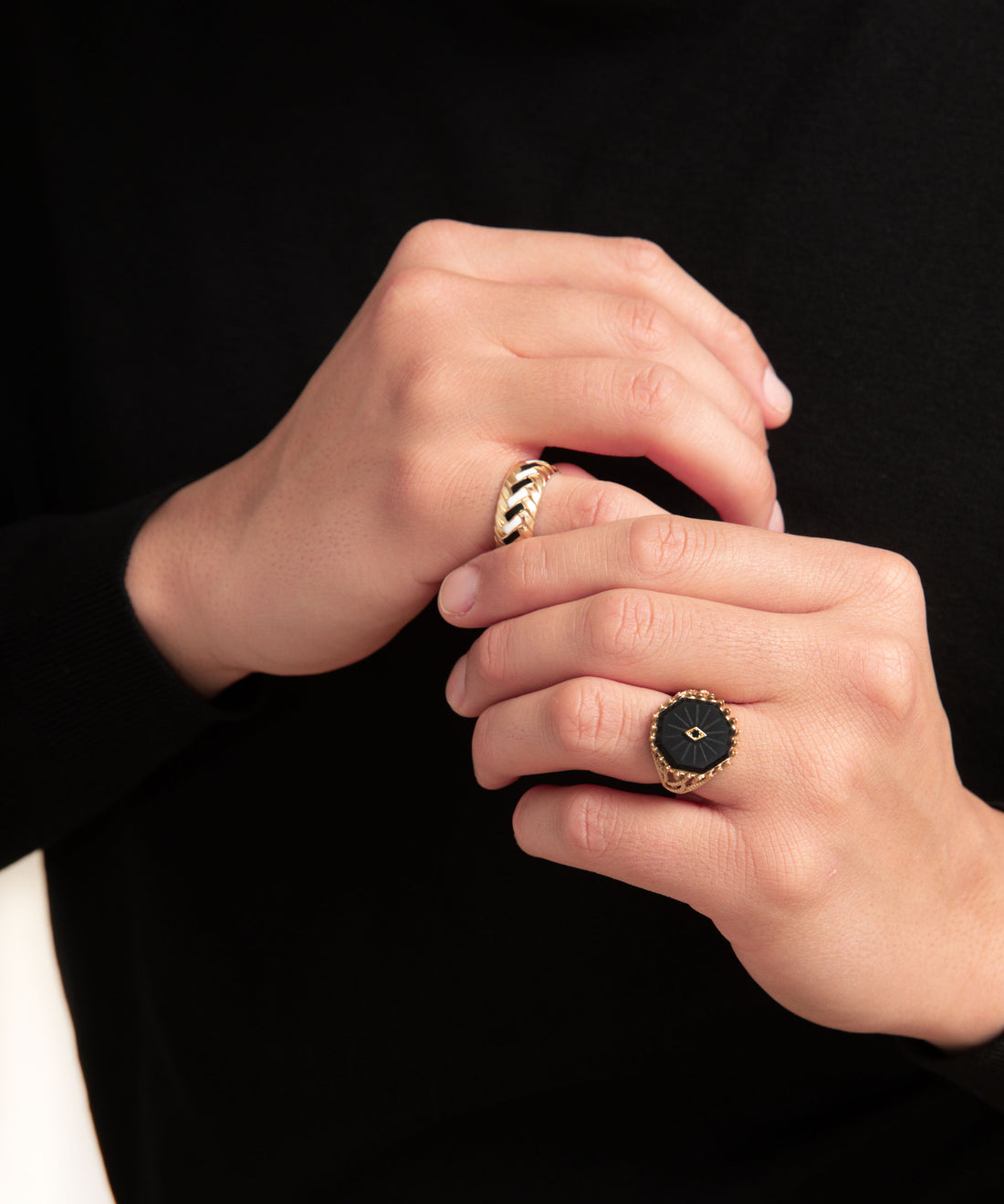 Başak Altın Yüzük - Erkek