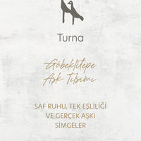 Lapis Turna Telkari Yüzük Silver Çift Set