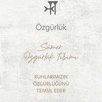Sümer Telkari Yüzük Kırmızı
