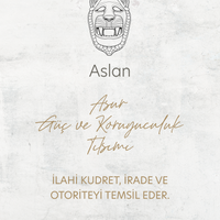 Asur Aslanı Azurit Küpe