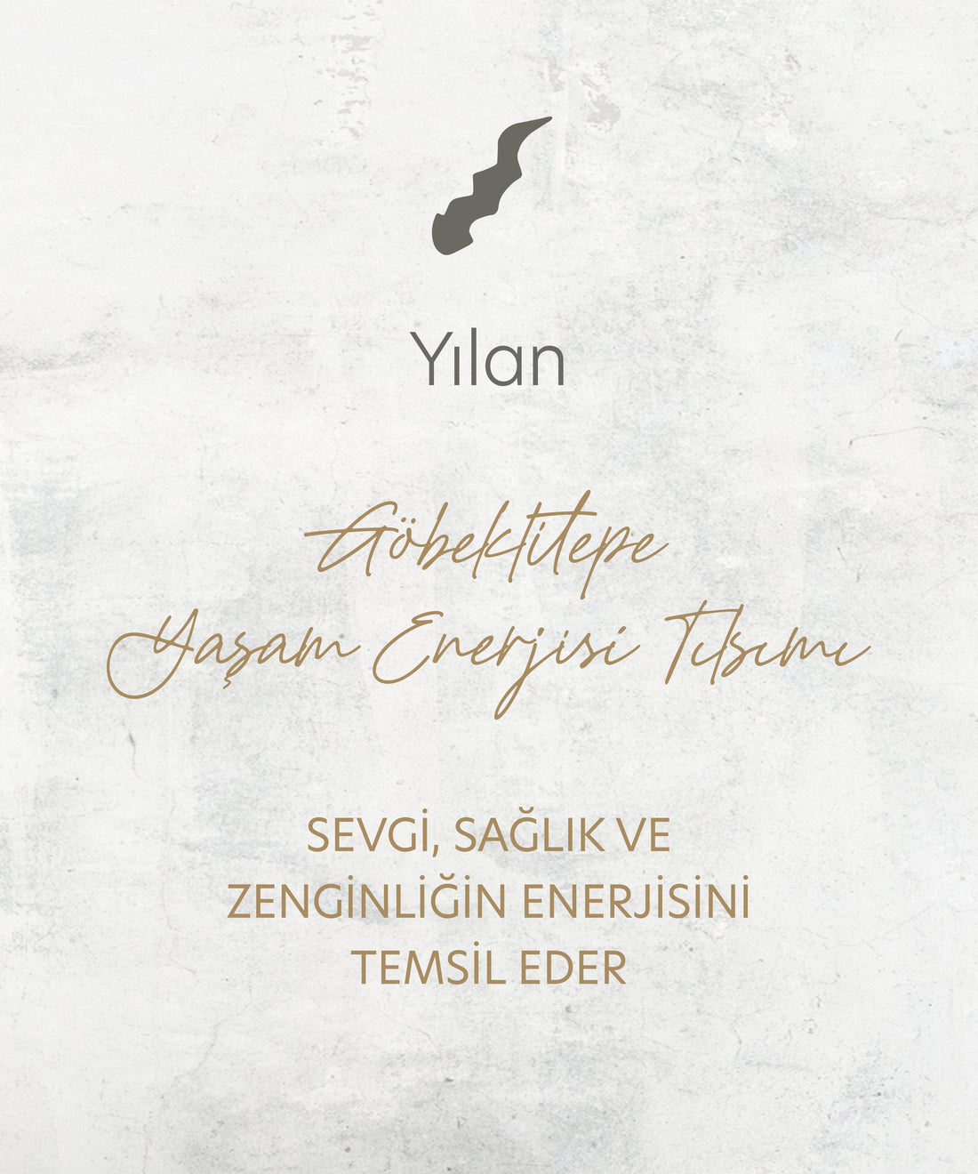 Yılan Kristal Telkari Altın Yüzük - Erkek