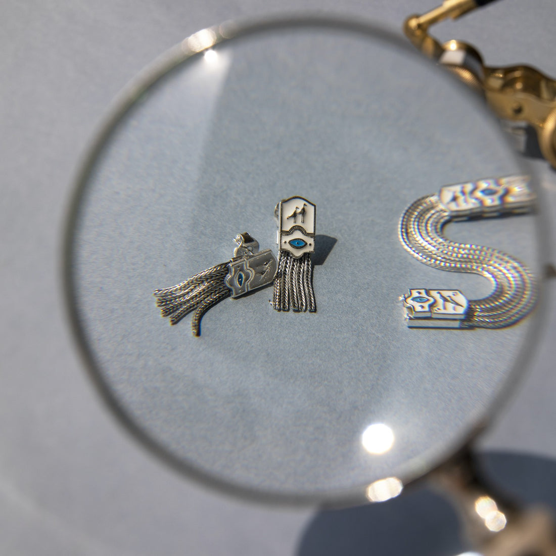 Göbeklitepe Küpe Silver