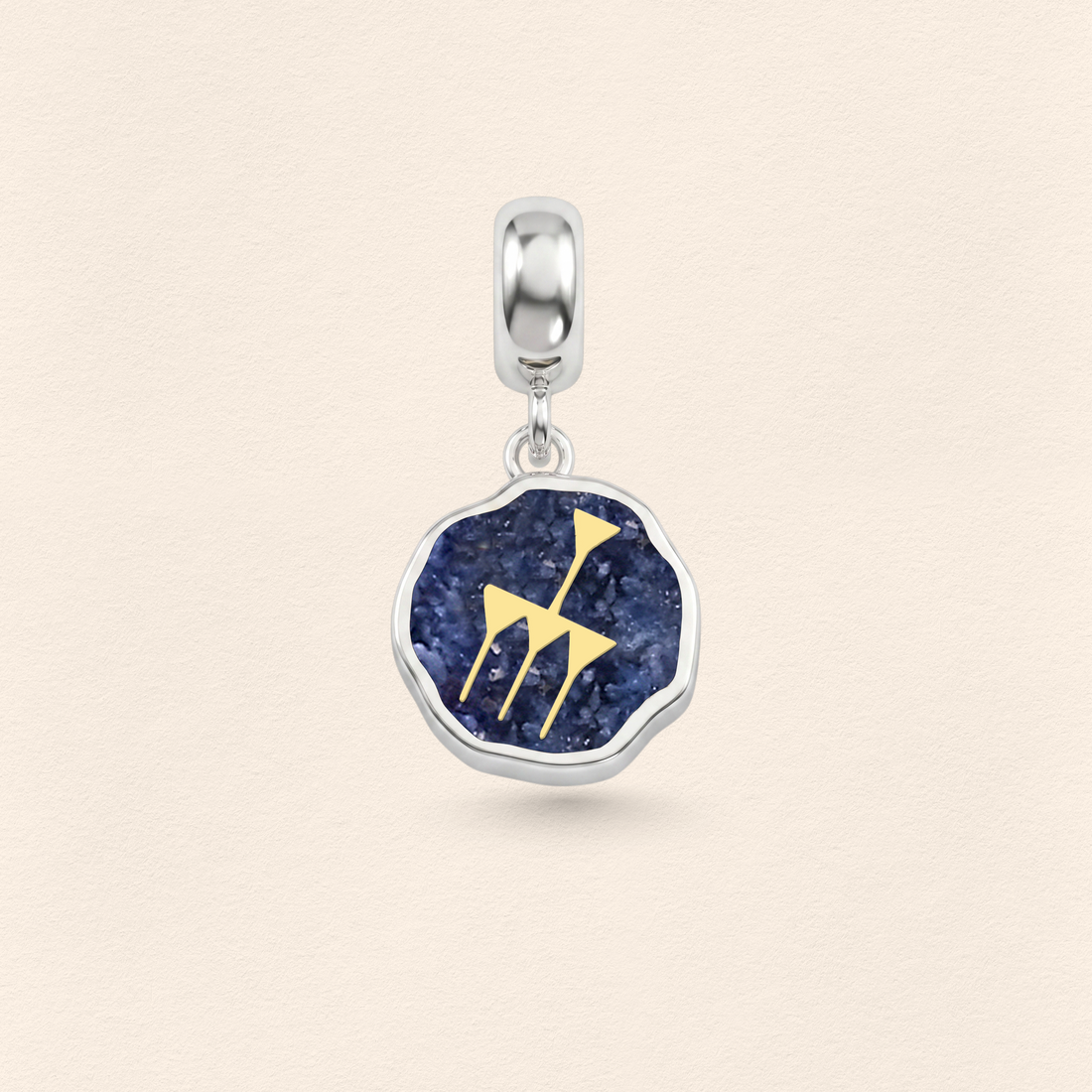 Sümer Lapis Bereket Kolye Ucu Charm