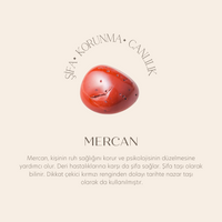 Sümer Mercan Aşk Kolye Ucu Charm