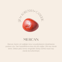 ⁠Kalben - Lapis & Mercan Boğa Yüzük