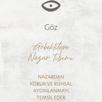 [ORTAK] Göz Kulak Halkası Unisex Silver yakın plan görünüm