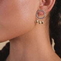 Sümer Yuvarlak Küpe