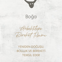 [ORTAK] Lapis&Mercan Boğa Telkari Altın Unisex Yüzük yakın plan görünüm